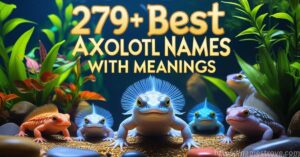 279+ Best Axolotl Names Featured Image