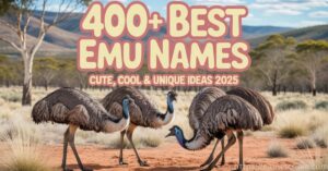 400+ Best Emu Names Featured Image