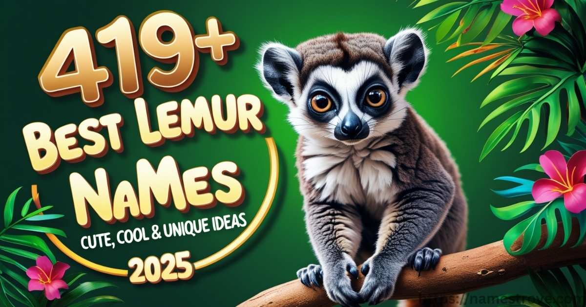 419+ Best Lemur Names Featured Image