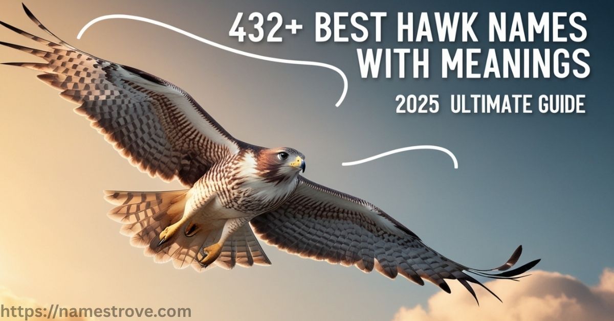 432+ Best Hawk Names Featured Image