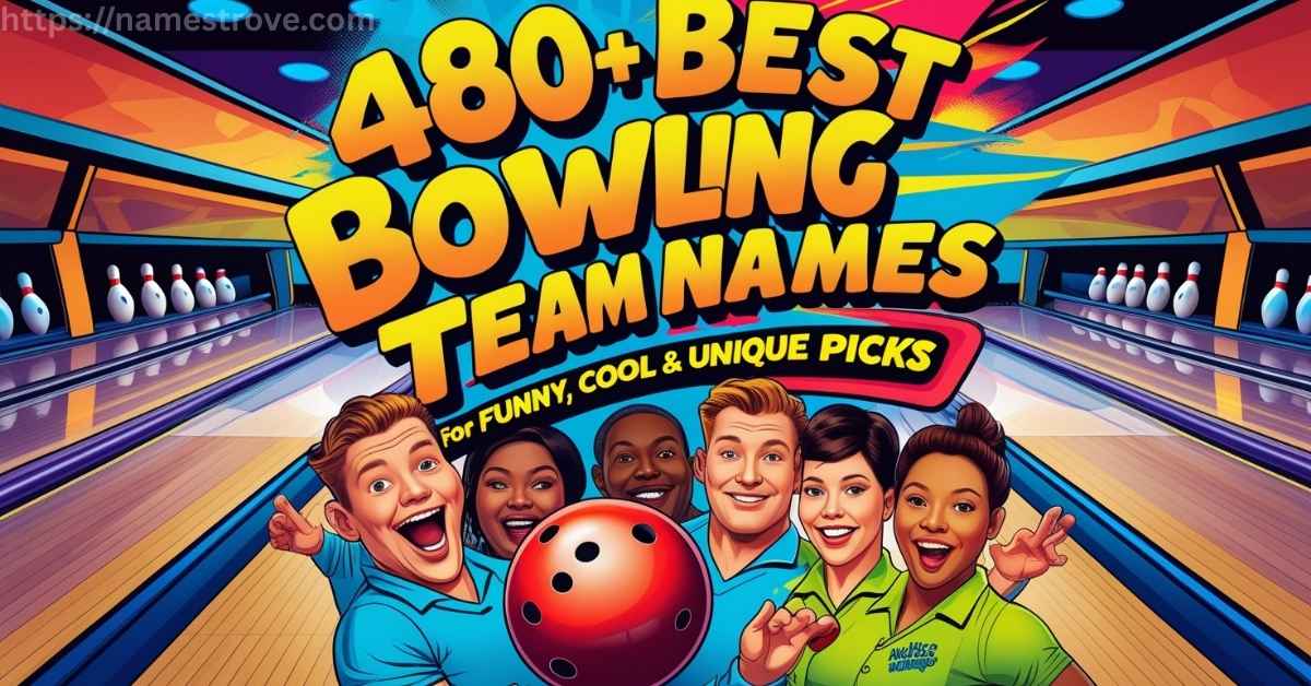 480+ Best Bowling Team Names Featured Image