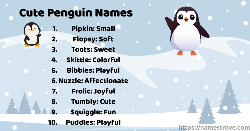 Cute Penguin Names