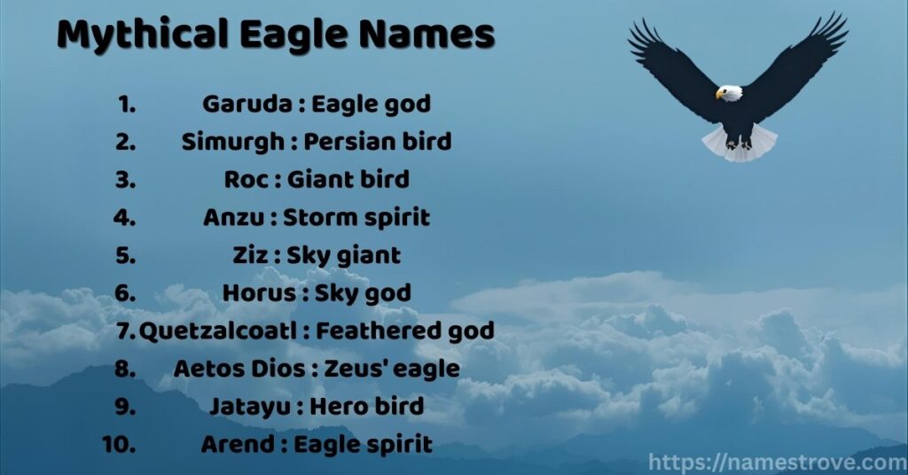Mythical Eagle Names
