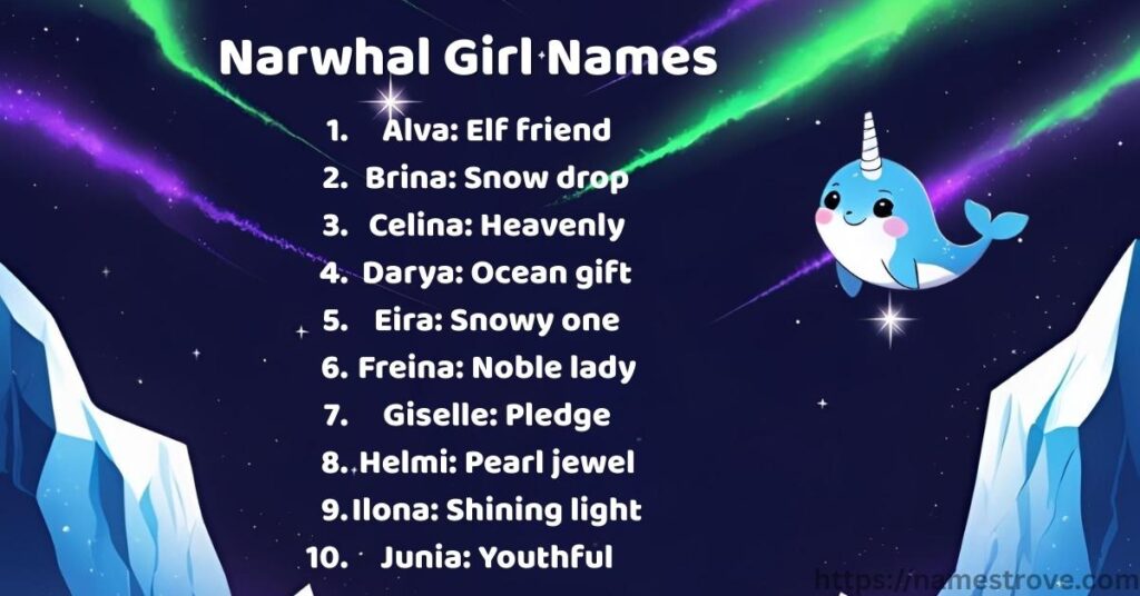 Narwhal Girl Names