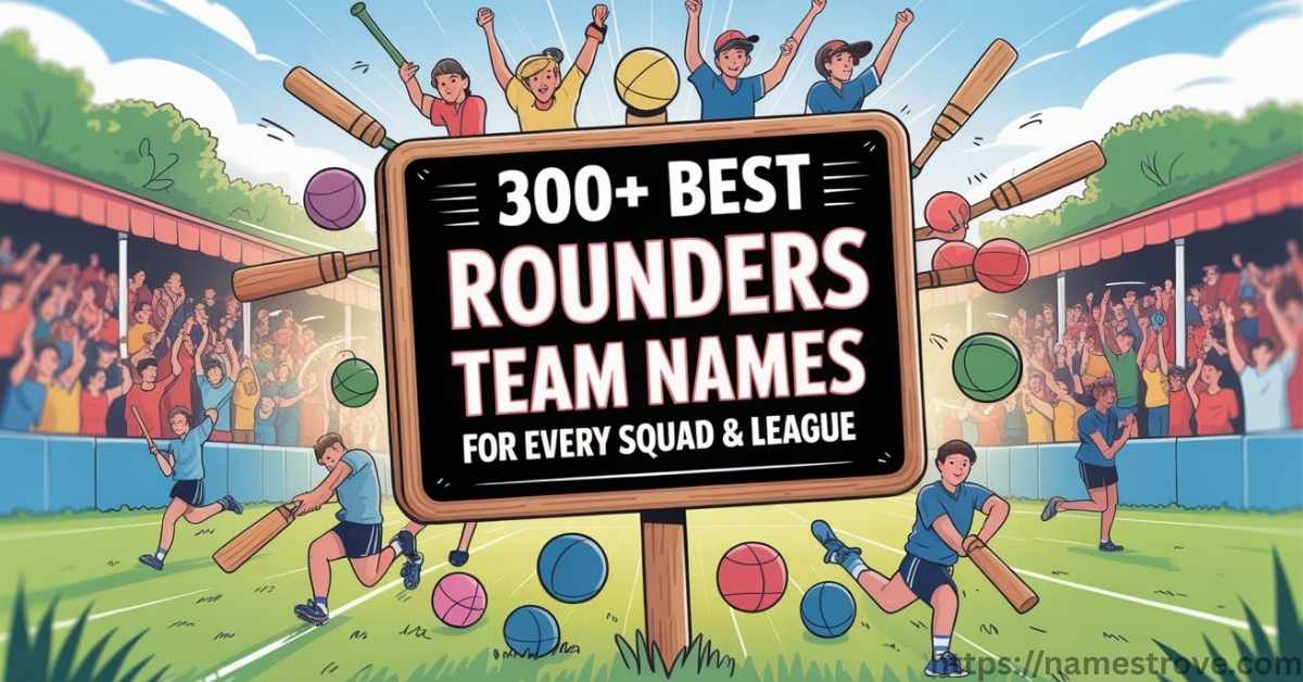300+ Best Rounders Team Names for Every Squad & League