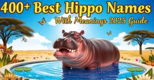 400+ Best Hippo Names with Meanings (2025 Guide) Featured Image