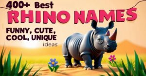 400+ Best Rhino Names Funny, Cute, Cool & Unique Ideas