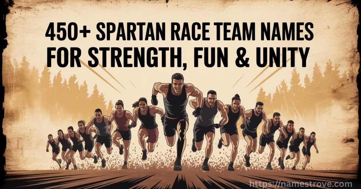 450+ Spartan Race Team Names for Strength, Fun & Unity