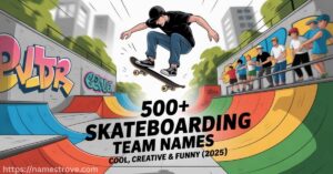 500+ Skateboarding Team Names Featured Image
