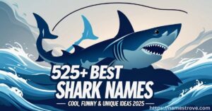 525+ Best Shark Names Cool, Funny & Unique Ideas 2025