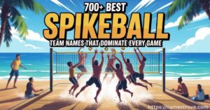 700+ Best Spikeball Team Names That Dominate Every Game