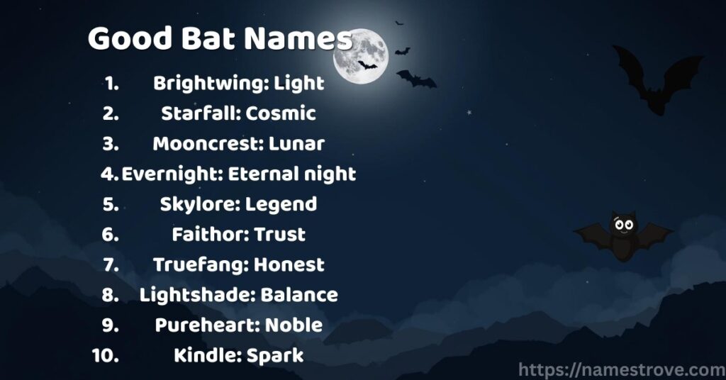 Good Bat Names