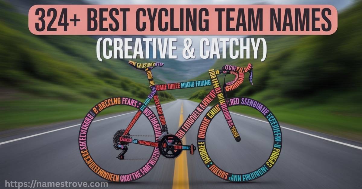 324+ Best Cycling Team Names (Creative & Catchy)