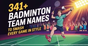 341+ Badminton Team Names to Smash Every Game in Style