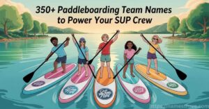 350+ Paddleboarding Team Names to Power Your SUP Crew