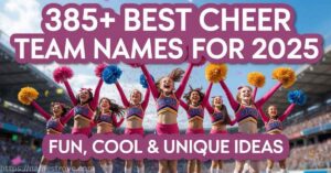 385+ Best Cheer Team Names for 2025 Fun, Cool & Unique Ideas