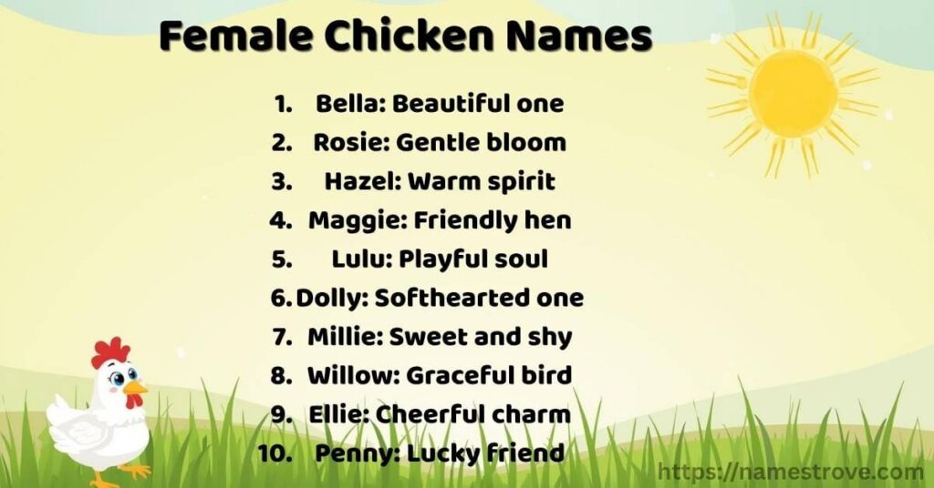 Female Chicken Names
