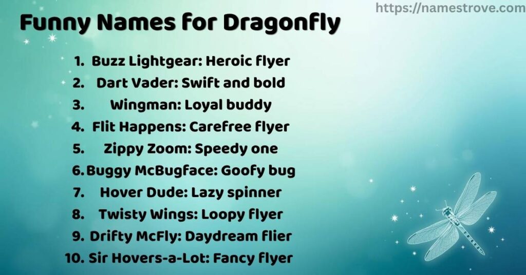 Funny Names for Dragonfly