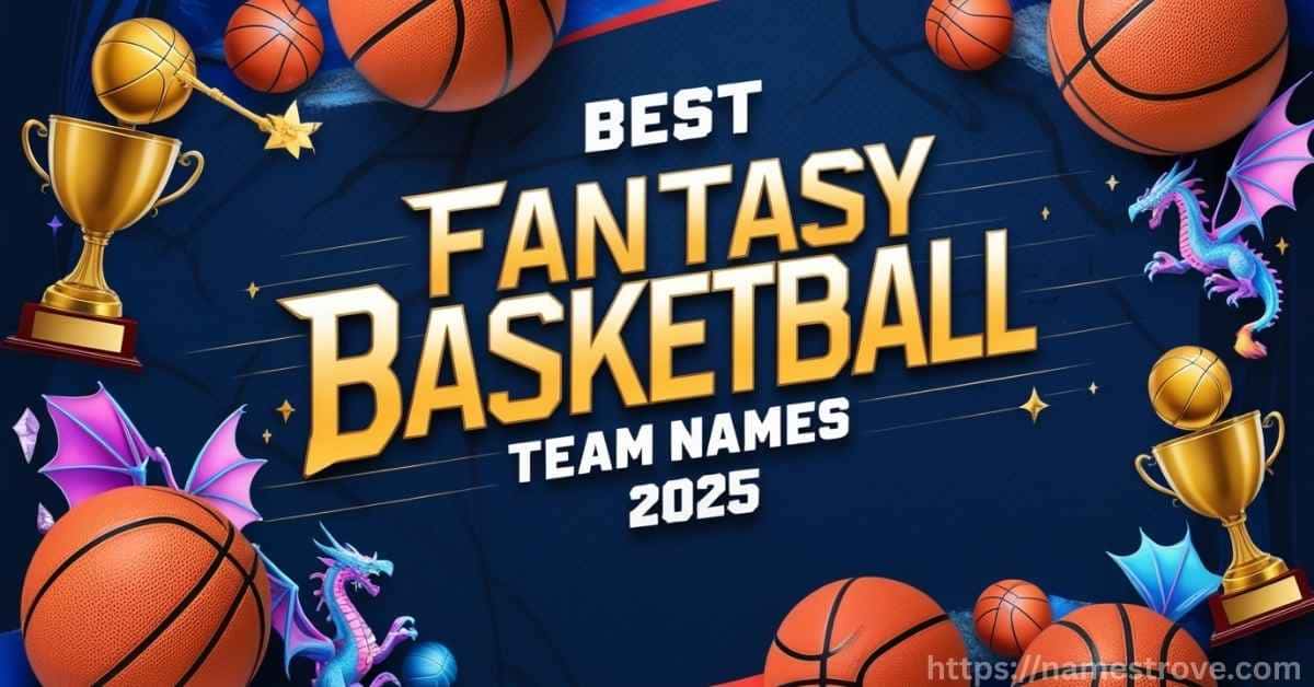 Best Fantasy Basketball Team Names 2025 (300+ Ideas)
