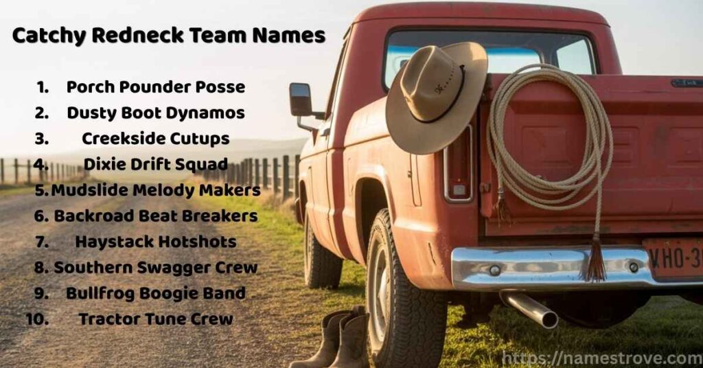 Catchy Redneck Team Names