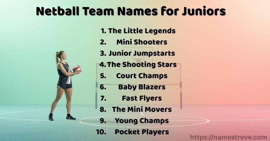 Netball Team Names for Juniors
